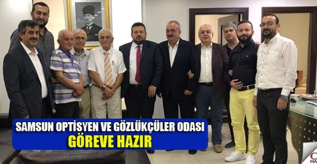 Samsun Optisyen ve Gözlükçüler Odası Göreve Hazır