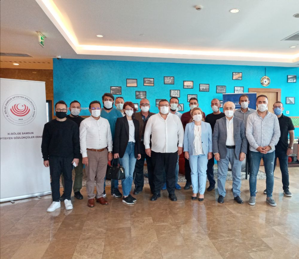 11.Bölge Samsun-Optisyen Gözlükçüler Odası İl Temsilcileri Toplantısı Yönetim Kurulu ve İl Temsilcileri Katılımı ile Gerçekleştirildi.