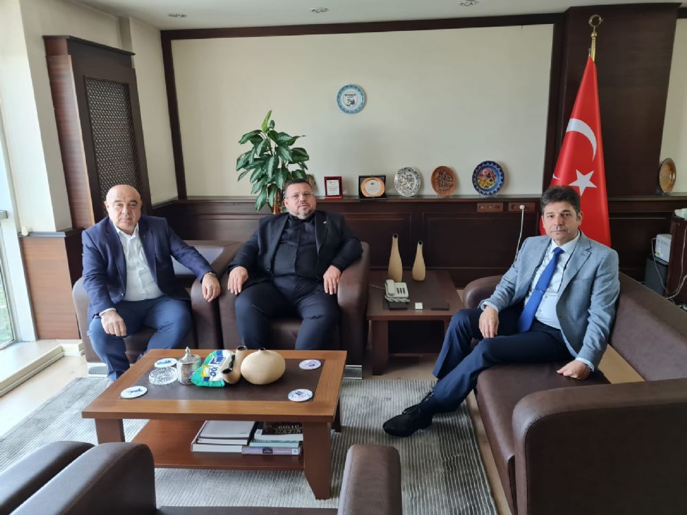 Samsun Defterdarı Orhan TAŞ'a Makamında Ziyaret !