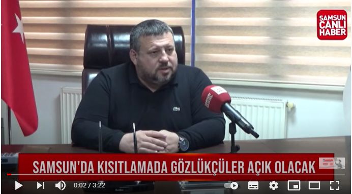 Oda Başkanı Ali Mutlu Samsun Canlı Habere Basın Açıklamasında Bulundu!