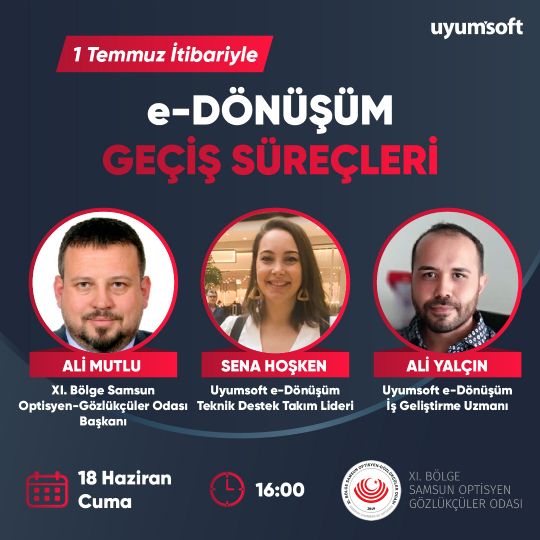 UYUMSOFT E-FATURA ONLİNE TOPLANSINA DAVETLİSİNİZ!