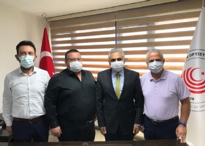 Samsun İl Emniyet Müdürü Sayın Dr. Ömer URHAL 11. Bölge Samsun Optisyen-Gözlükçüler Odası'na Ziyarette Bulundu.