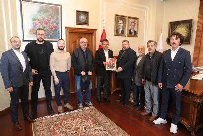 Büyükşehir Belediye Başkanı Halit Doğan'a Ziyaret