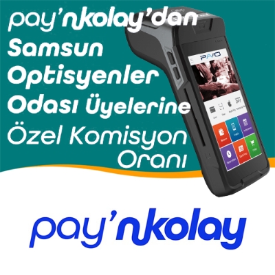 Paynkolay'dan Samsun Optisyenler Odası Üyelerine Özel Komisyon Oranı