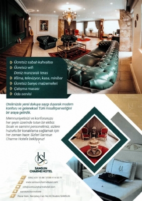 Samsun Optisyen Gözlükçüler Odası Üyelerine Özel Ayrıcalık: Charme Otel'de İndirim Fırsatı!