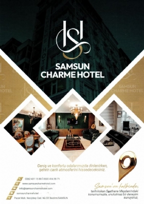 Samsun Optisyen Gözlükçüler Odası Üyelerine Özel Ayrıcalık: Charme Otel'de İndirim Fırsatı!
